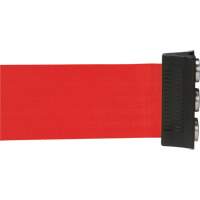 Magnetic Tape Cassette for Build-Your-Own Crowd Control Barrier, 12', Red Tape SGO650 | Brunswick Fyr & Safety