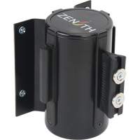 Wall Mount Barrier with Magnetic Tape, Steel, Screw Mount, 7', Blue Tape Brunswick Fyr & Safety