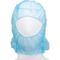 Disposable Hood, Polypropylene, Blue Brunswick Fyr & Safety