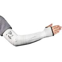 Manchon large r&eacute;sistant aux coupures HyFlex s&eacute;rie 11-211, Intercept, 18", ASTM ANSI niveau A2/EN 388 niveau 2, Gris Brunswick Fyr & Safety