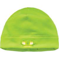 Bonnet N-Ferno &agrave; lumi&egrave;res DEL, Taille unique, Vert lime haute visibilit&eacute; Brunswick Fyr & Safety