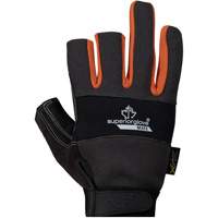 Clutch Gear&reg; Open-Finger Framers Gloves, Synthetic Palm, Size Small Brunswick Fyr & Safety