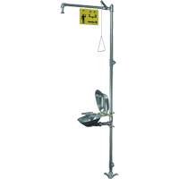 Halo Shower & Eye/Face Wash Unit, Pedestal Brunswick Fyr & Safety