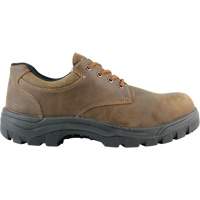 Chaussures de travail Warrior, Pointure 13, Embout Acier, Semelle R&eacute;sistant aux perforations, Cuir Brunswick Fyr & Safety