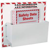 SDS Information Station, English & French, Binders Included Brunswick Fyr & Safety