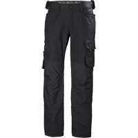 Pantalons de travail Oxford, Coton, Noir, Taille 30 Brunswick Fyr & Safety