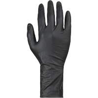 KeepKleen&reg; Disposable Gloves, Large, Nitrile, 8-mil, Powder-Free, Black Brunswick Fyr & Safety