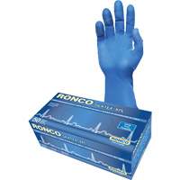 SilkTex XPL Extra-Long Examination Glove, Small, Latex, 13-mil, Powder-Free, Blue, Class 2 Brunswick Fyr & Safety