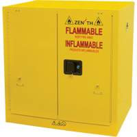 Flammable Storage Cabinet, 22 gal., 2 Door, 35" W x 35" H x 22" D SGU464 | Brunswick Fyr & Safety