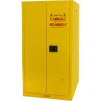 Flammable Storage Cabinet, 60 gal., 2 Door, 34" W x 65" H x 34" D SGU467 | Brunswick Fyr & Safety
