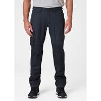 Pantalons d'entretien Oxford, Poly-coton, Bleu marin, Taille 30, Entrejambe 30 Brunswick Fyr & Safety
