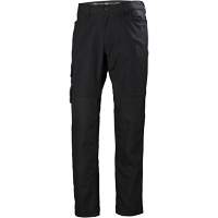 Pantalons d'entretien Oxford, Poly-coton, Noir, Taille 30, Entrejambe 30 Brunswick Fyr & Safety