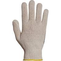 Sure Grip&reg; PVC Dotted String Knit Glove, Poly/Cotton, Single Sided, 7 Gauge, X-Small Brunswick Fyr & Safety
