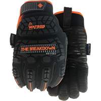 The Breakdown Cut Resistant Work Gloves, Size Small, Aramid/Polyester/Stainless Steel Shell, ASTM ANSI Level A5 Brunswick Fyr & Safety