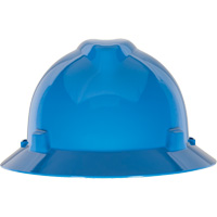 Casque de s&eacute;curit&eacute; &agrave; fente et bordure compl&egrave;te V-Gard, Suspension &agrave; douille, Non ventil&eacute; Brunswick Fyr & Safety