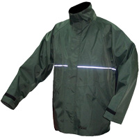 Manteau imperm&eacute;able Journeyman, Nylon, Moyen, Vert Brunswick Fyr & Safety