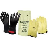 Electrical-Insulating Glove Kit, ASTM Class 0, Size 9, 11" L SGV475 | Brunswick Fyr & Safety