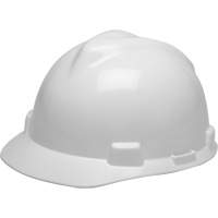 Casque de s&eacute;curit&eacute; avec rainures GREEN V-Gard, R&eacute;pond aux normes CSA type 1, Suspension Rochet Brunswick Fyr & Safety