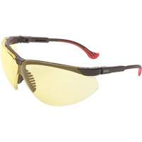 Uvex HydroShield&reg; Genesis&reg; XC Safety Glasses, Amber Lens, Anti-Fog/Anti-Scratch, ANSI Z87+/Meets/Exceeds CSA Z94.3 Brunswick Fyr & Safety
