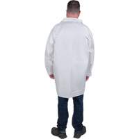 Protective Lab Coat, Microporous, White, 3X-Large SGW622 | Brunswick Fyr & Safety