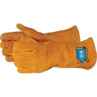 Endura&reg; Deluxe Cut-Resistant Welding Gloves, Split Cowhide, Size Small Brunswick Fyr & Safety