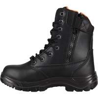 Safety Boots, Leather, Steel Toe, Size 6, Impermeable SGW802 | Brunswick Fyr & Safety