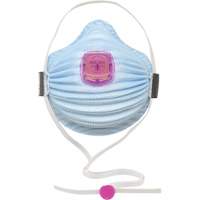 Respirateur de la s&eacute;rie AirWave 4400 avec Smartstrap et garniture d'&eacute;tanch&eacute;it&eacute; int&eacute;grale en mousse, P100, Certifi&eacute; NIOSH, Moyen/grand Brunswick Fyr & Safety