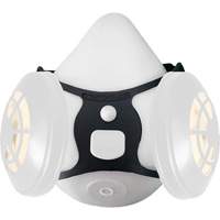 Ensemble de respirateur à demi-masque Comfort-Air<sup>MD</sup> 400Nx sans soupape d'expiration, Élastomère/Caoutchouc, Petit/Moyen SGX141 | Brunswick Fyr & Safety