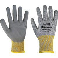 Gants de protection contre les coupures WorkEasy, Taille 6/T-petit, Calibre 13, Rev&ecirc;tement Polyur&eacute;thane, Enveloppe en PEHP/Fibre de verre, ASTM ANSI niveau A2/EN 388 niveau B Brunswick Fyr & Safety