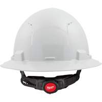 Casque de s&eacute;curit&eacute; &agrave; bordure compl&egrave;te avec suspension &agrave; 6 points, Suspension Rochet, ANSI type I/CSA type 1 Brunswick Fyr & Safety