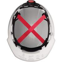 Casque de s&eacute;curit&eacute; &agrave; bordure avant, R&eacute;pond aux normes CSA type 1, Suspension Rochet, Non ventil&eacute; Brunswick Fyr & Safety