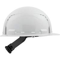 Casque de s&eacute;curit&eacute; &agrave; bordure avant, R&eacute;pond aux normes CSA type 1, Suspension Rochet, Ventil&eacute; Brunswick Fyr & Safety