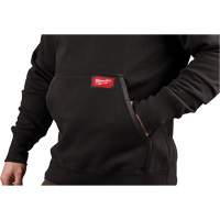 Heavy-Duty Pullover Hoodie, Men's, Small, Black Brunswick Fyr & Safety