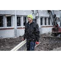 High-Visbility Cuffed Beanie, One Size, Green Brunswick Fyr & Safety