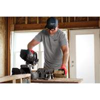 T-shirt de travail hybride, Hommes, Petit, Gris Brunswick Fyr & Safety