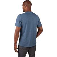 T-shirt de travail hybride, Hommes, Petit, Bleu Brunswick Fyr & Safety