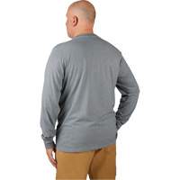 T-shirt de travail hybride, Hommes, Petit, Gris Brunswick Fyr & Safety