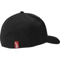 Flexfit&reg; Fitted Hat - Small/Medium, Black, Poly-Cotton Brunswick Fyr & Safety