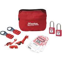 Basic Lockout Kit with Zenex Thermoplastic Locks, Electrical Kit, 11 Components Brunswick Fyr & Safety