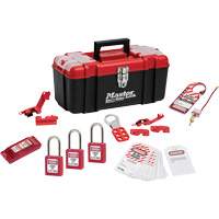 Standard Lockout Kit with Zenex Thermoplastic Locks, Electrical Kit, 14 Components Brunswick Fyr & Safety