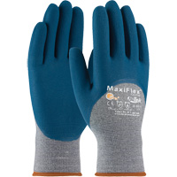 ATG MaxiFlex&reg; Comfort Seamless Knit Gloves, Large, Nitrile Coating, 15 Gauge, Nylon Shell Brunswick Fyr & Safety