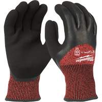 Winter Cut-Resistant Gloves, Size X-Large, 15 Gauge, Rubber Latex Coated, ANSI/ISEA 105 Level 3 Brunswick Fyr & Safety