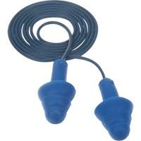 E-A-R Ultrafit Premolded Earplugs, Corded, One-Size, Bulk - Polybag, NRR 25 dB NRR dB Brunswick Fyr & Safety
