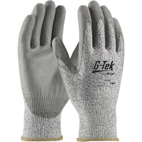 Gants r&eacute;sistants aux coupures G-Tek PolyKor, Taille T-petit, Calibre 13, Rev&ecirc;tement Polyur&eacute;thane, Enveloppe en Fil technique, ANSI/ISEA 105 niveau 3 Brunswick Fyr & Safety