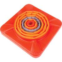 Collapsible Traffic Cone, 18" H, Orange Brunswick Fyr & Safety