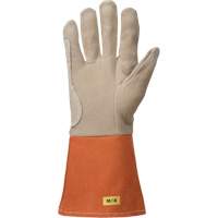 TIG Welding Gloves, Grain Deerskin, Size Medium Brunswick Fyr & Safety