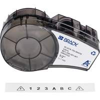 Repositionable Multi-Purpose Labels with Ribbon, Black Brunswick Fyr & Safety
