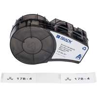 Aggressive Adhesive Multi-Purpose Labels with Ribbon, Black Brunswick Fyr & Safety
