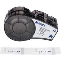 Harsh Environment Multi-Purpose Labels with Ribbon, Black Brunswick Fyr & Safety