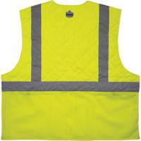 Chill-Its 6668 Safety Cooling Vest, Small, High Visibility Lime-Yellow SHB413 | Brunswick Fyr & Safety